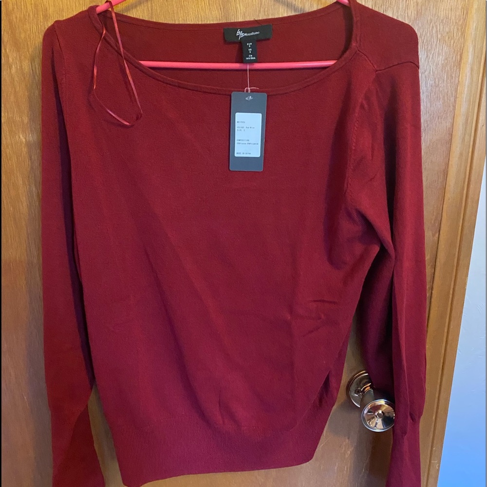 Brand new red sweater